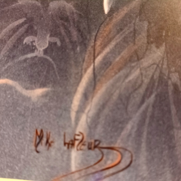 Mike Lafleur-S&N #42/300 Artwork & Arrowhead-Bald Eagle - Picture 5 of 8